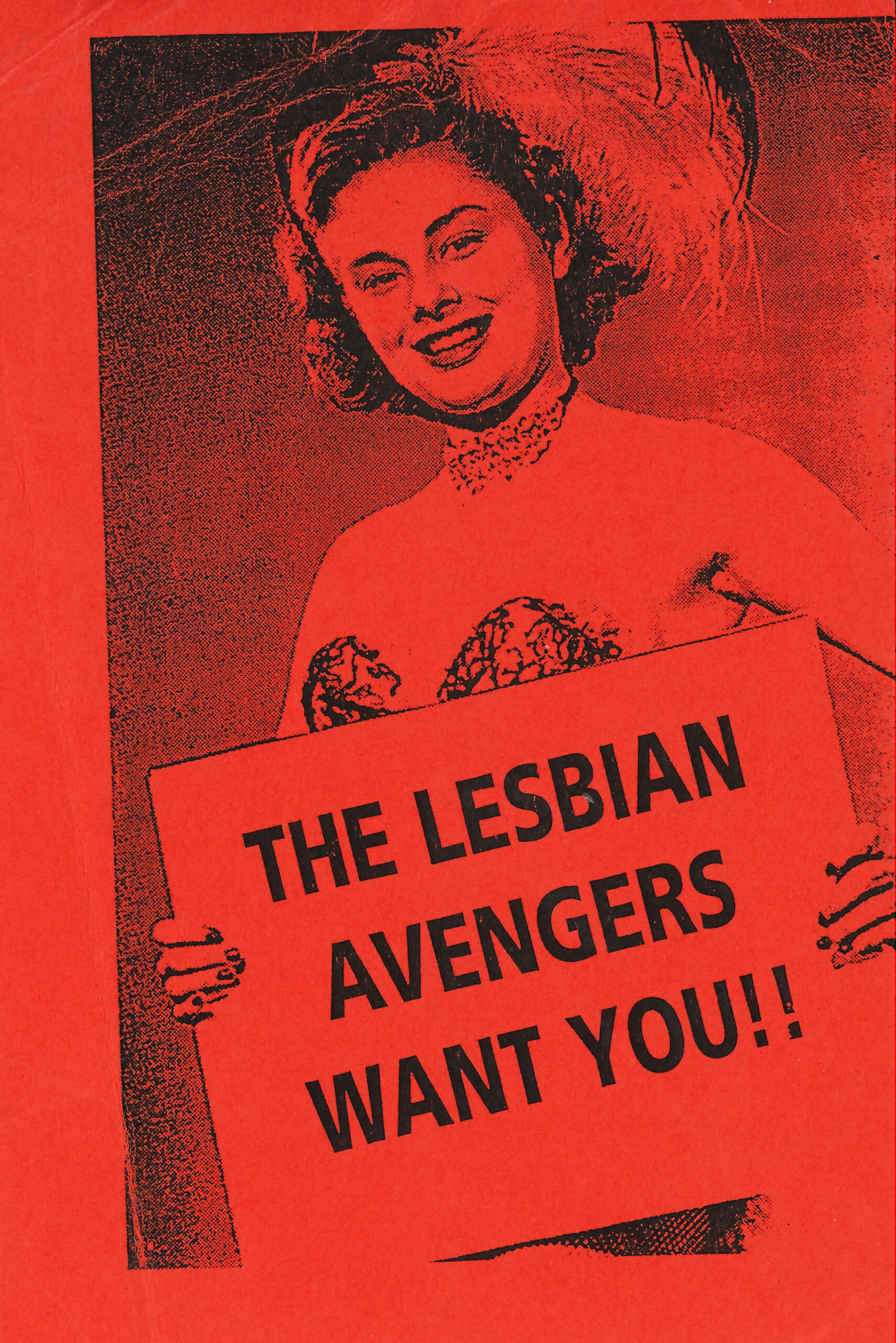 ‘The Lesbian Avengers Want You!’ flyer