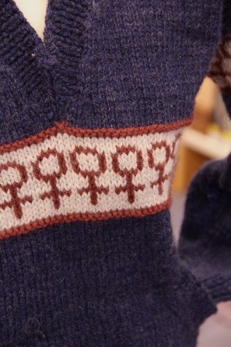 Detail of the Spare Rib jumper
