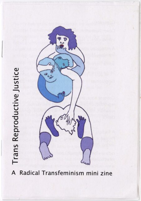 The front cover, black text on a white background with the title. An illustration in blue tones of a tower of bodies engaged in sexual acts, nothing explicit.