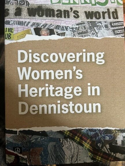 Cover of the Discovering Women's Heritage in Dennistoun booklet