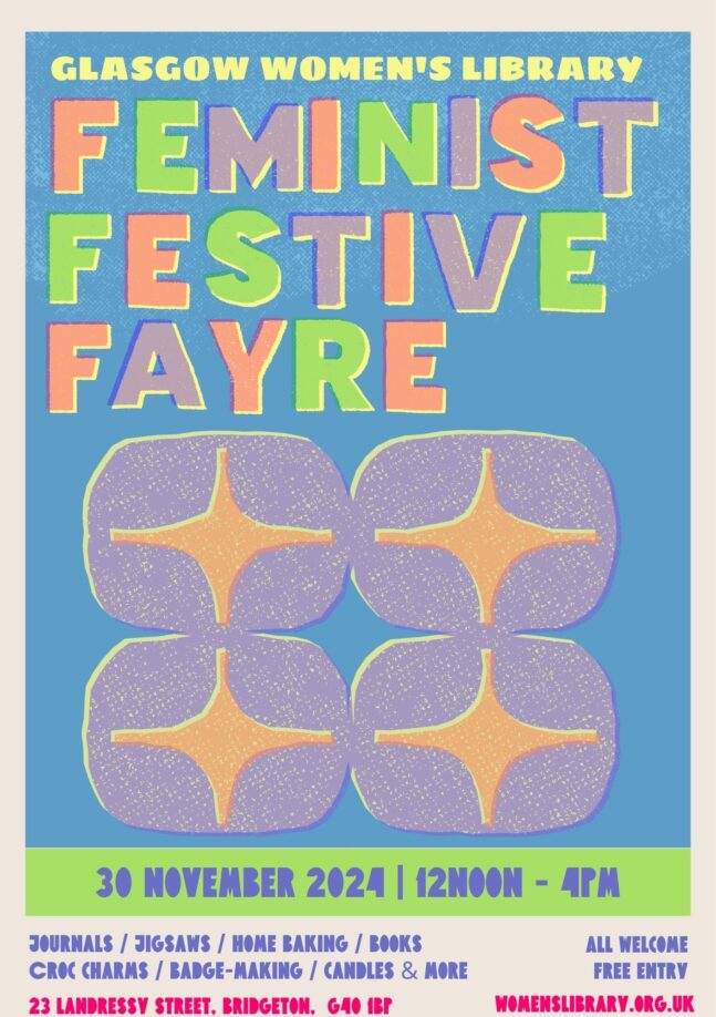 Poster for GWL's Festive Fayre event on the 30th November 2024.