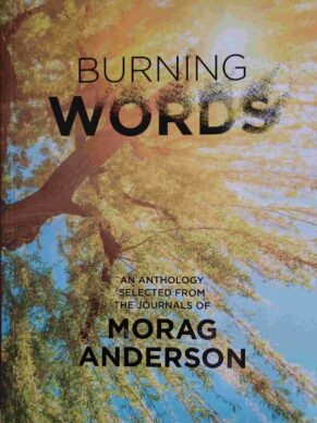 Book cover of Burning Words by Morag Anderson