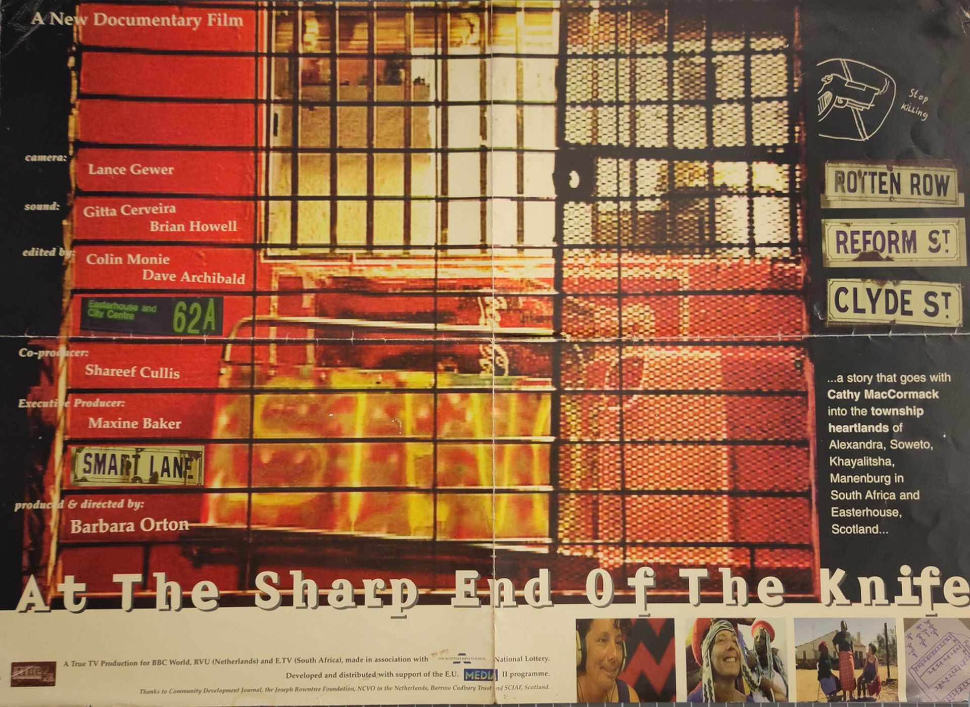 At the Sharp End of the Knife film poster